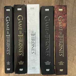 Game of thrones seasons 1-5